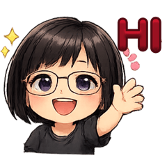 眼鏡女孩生活日常