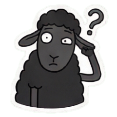 動物日常俱樂部-黑羊-2