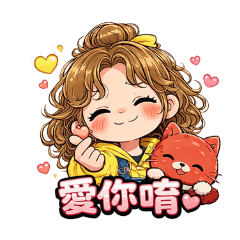 可愛甜美小女孩