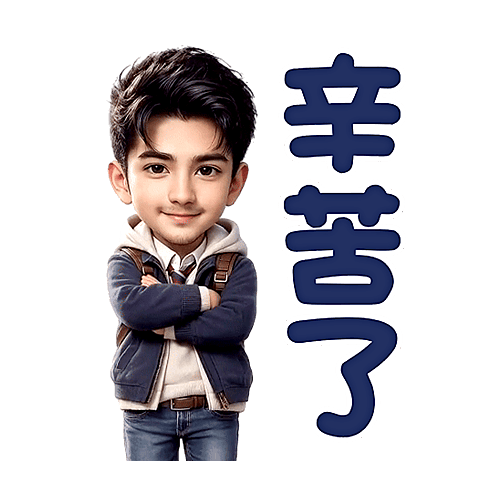 活潑帥氣男孩 - 動起來 5 (全螢幕)