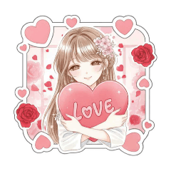 妮寶貝日常趣味浪漫貼圖