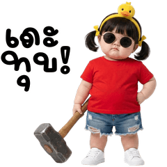 ไอนุ เบบี้ เกิร์ล ตัวตึง น่ารัก 2