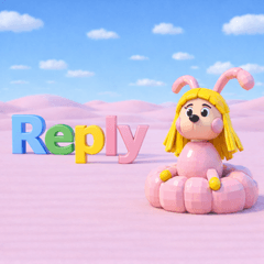 Pimona Reply Stickers | Daily Use