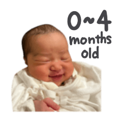 Mai 0-4months old sticker