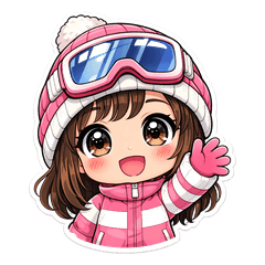 Chibi Ski Girl