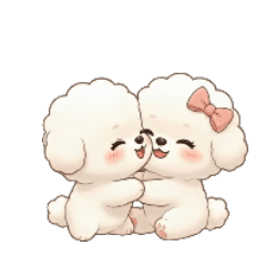 動くビションフリーゼ♪