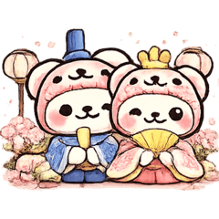 ホタルアミクマ ひな祭り 第1弾