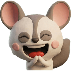 3D Galago Bushbaby  25