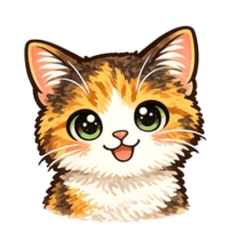 Mike-nyan the Calico Cat