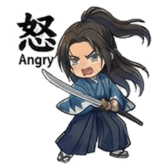 One-Kanji Samurai! Daily Expressions