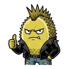 滿身刺的榴槤龐克族