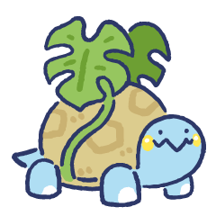 青青小樹的植生物們