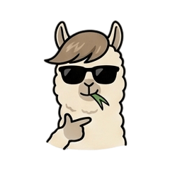 戴著墨鏡的草泥馬2