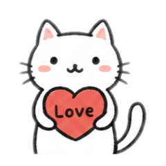 しろねこちゃんのLove