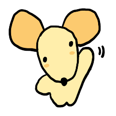 Cute Yellow Mouse, ZZIZ!!
