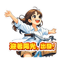 陽光單車女孩