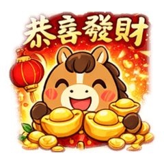 馬年新春《小馬賀新年》