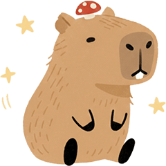 等到長香菇的卡皮巴拉