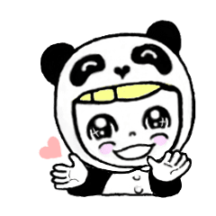 Shuttle Panda Stickers