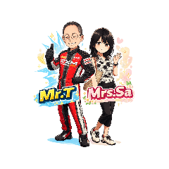 Gymkhana Dr. Mr.T&Mrs.Sa(Mr.T ver)