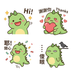 Jim在不言中 啄根小綠的日常