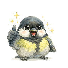 青背山雀的元氣日常