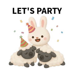 Cloud Bunny 19 Valais Blacknose Sheep