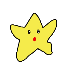 きらきら星くんのうごくスタンプ
