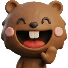 3D บีเวอร์ ขยับได้  26