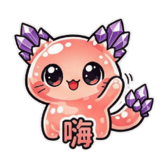 Amethyst Jelly Meow:Healing & Daily Life