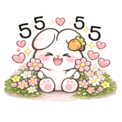 White Rabbit Rice Ball