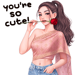 Angela so cute (girl friend) big EN