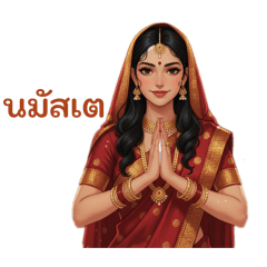 A modest style of dressing in a saree