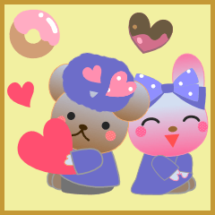 Rabbit and bear daily(Feeling3)