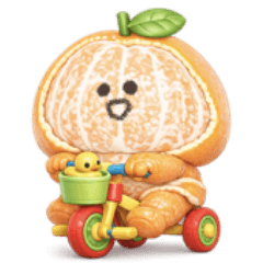 Rare mandarin oranges