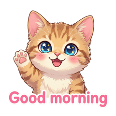 Daily cat greetings with Lala