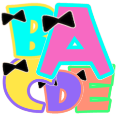 Angular retro-pop font alphabet numbers.