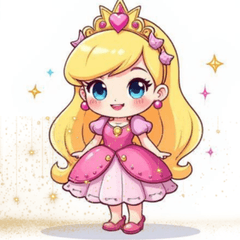 Sweet Princess Daily Stickers