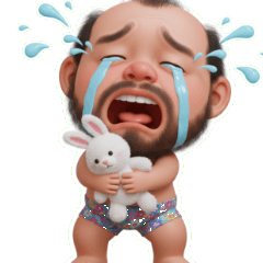 The Tired Old Man with the Comical F