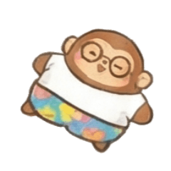 肥嘟嘟系列 - 猴子 A2