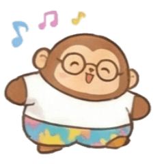 肥嘟嘟系列 - 猴子 A1