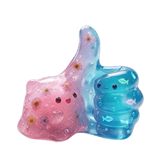 櫻花與海洋,Q彈史萊姆雙人組：療癒動態日常