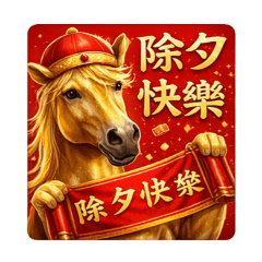 馬年快樂吃太飽