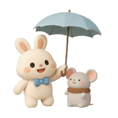 雲朵兔兔20♡小老鼠♡