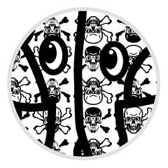 COVERALLTOWN TIN BADGE Ver.2