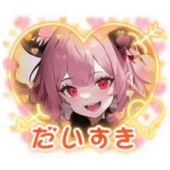 The feeling of love.kawaii,2.Cute devil