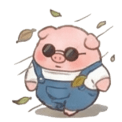 ぽっちゃりシリーズ - サングラスピッグ A1