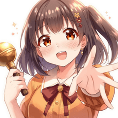 Cheerful Idol Princess Stickers