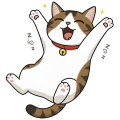 Expressive cat stamps1