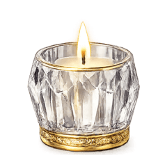 Luxury Clear Candle Royal